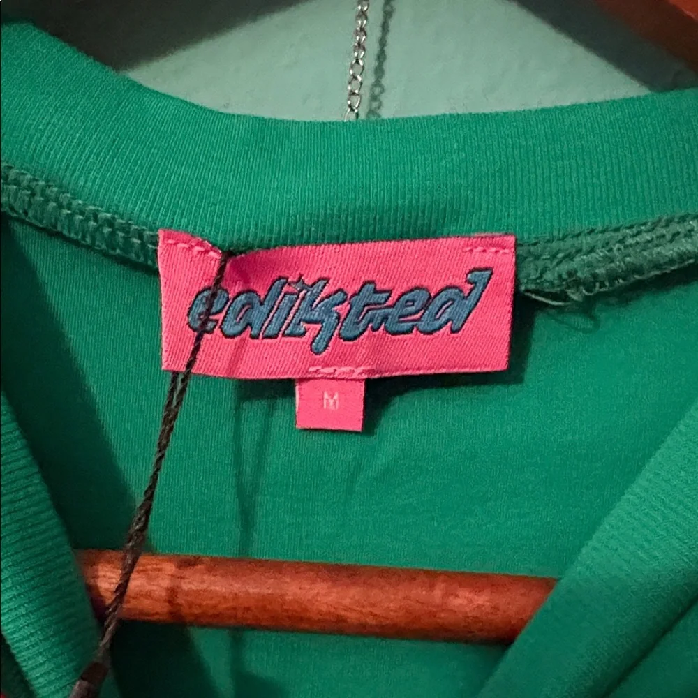 Edikted Brooklyn Cropped top New with tags Sz M - Picture 4 of 8